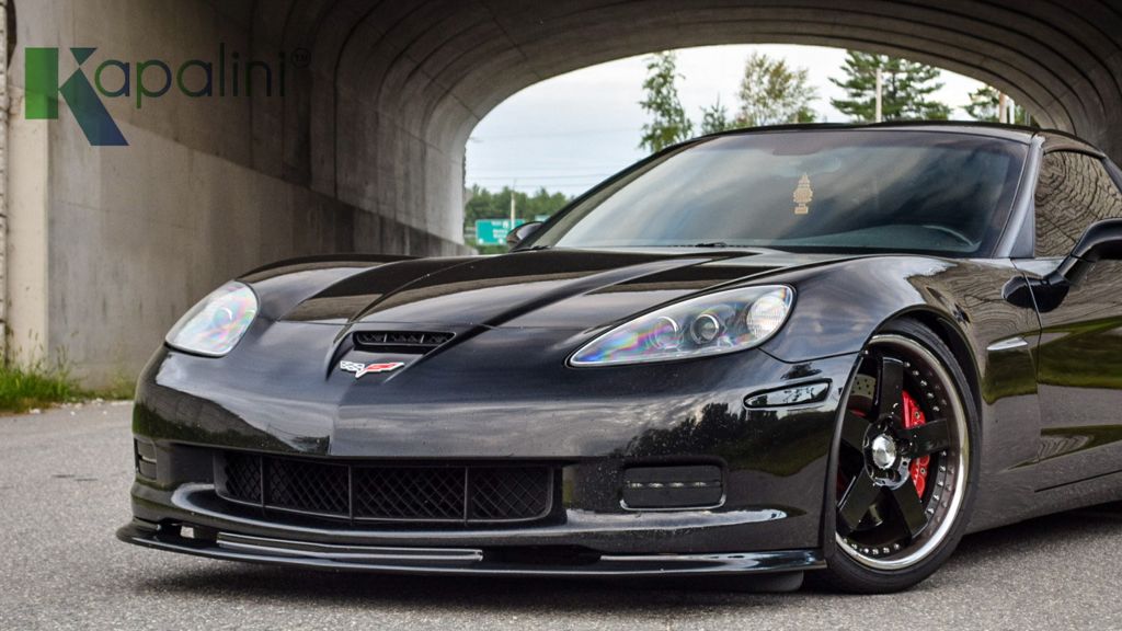 C 6 Corvette 05 13 Z06 Zr1 Style Front Bumper Lip Splitter Fiberglass